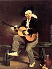 Eduard Manet Wall Art - The Spanish Singer